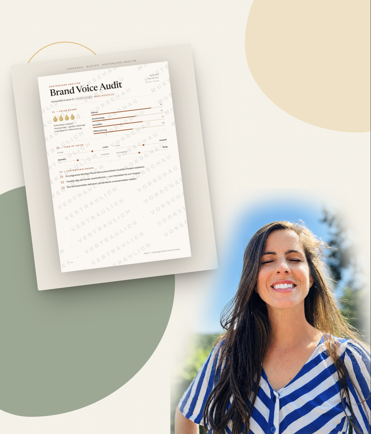 Vorschau: Brand Language Check Report mit Stephanie Fischer